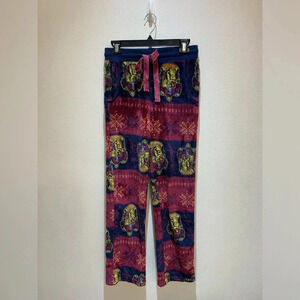 Harry Potter Sleepwear Fleece Pajama Pants Hogwarts Gryffindor Size XS